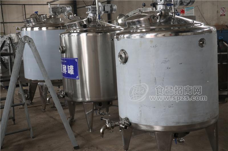 不锈钢发酵罐 啤酒发酵罐 葡萄酒发酵罐 酸奶发酵罐