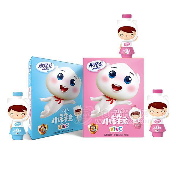 米尼戈小锌意 乳酸菌饮品200mlx24瓶