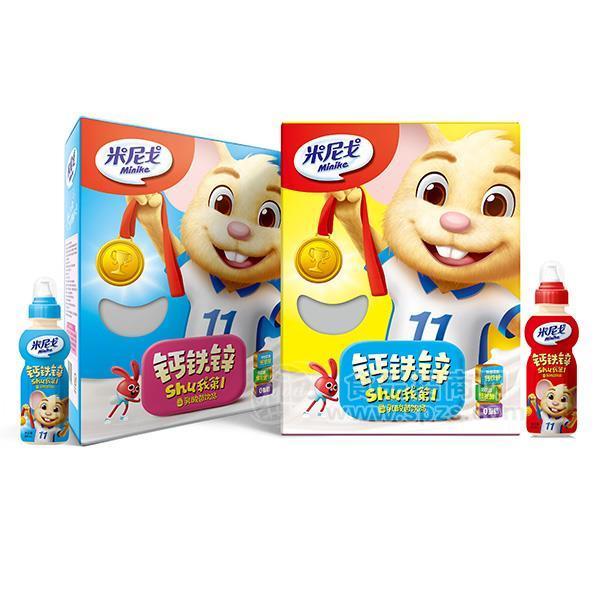 米尼戈小锌意 乳酸菌饮品 儿童饮料200ml瓶