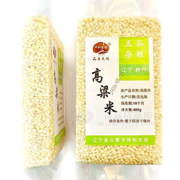 祥和益佳 五谷雜糧 高粱米 糧食招商400g