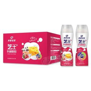 青春益族 芝士草莓椰果奶昔 乳味飲料  350mlx15瓶