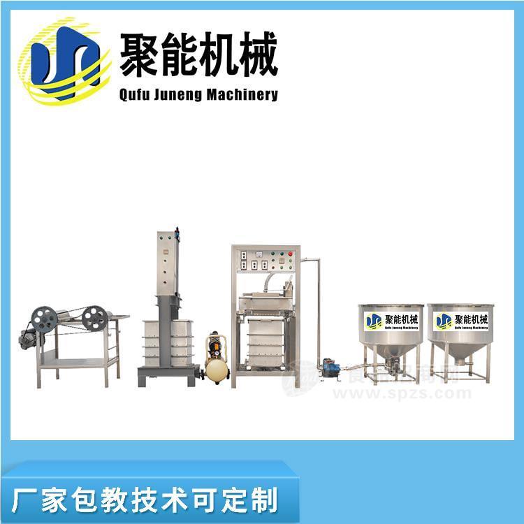 自動升降式豆腐皮機生產廠家 聚能機械仿手工豆腐皮機