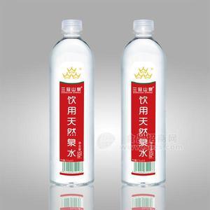 三冠山泉 飲用天然泉水 山泉水 飲用水招商500ml