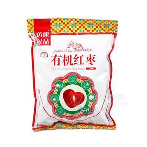 優(yōu)農(nóng)康品 有機紅棗 新疆阿克蘇紅棗招商 袋裝紅棗380g