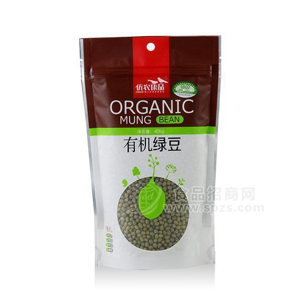 優(yōu)農(nóng)康品 有機(jī)綠豆 袋裝綠豆 五谷雜糧招商400g