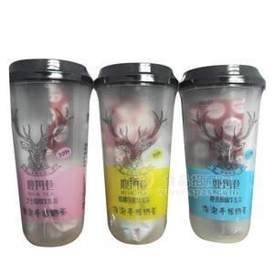 芝士莓莓牛乳茶 冷泡手摇奶茶招商