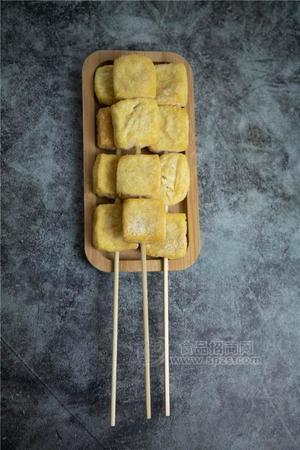 火龙田记臭豆腐串/黑色臭豆腐串/白色臭豆腐串/长沙臭豆腐