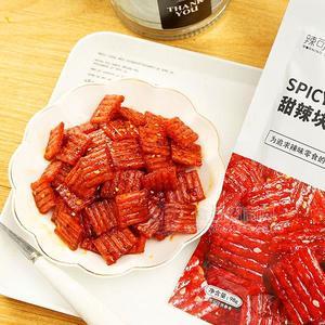 网红小零食休闲食品 辣可曦曦甜辣块辣条新品招商98g