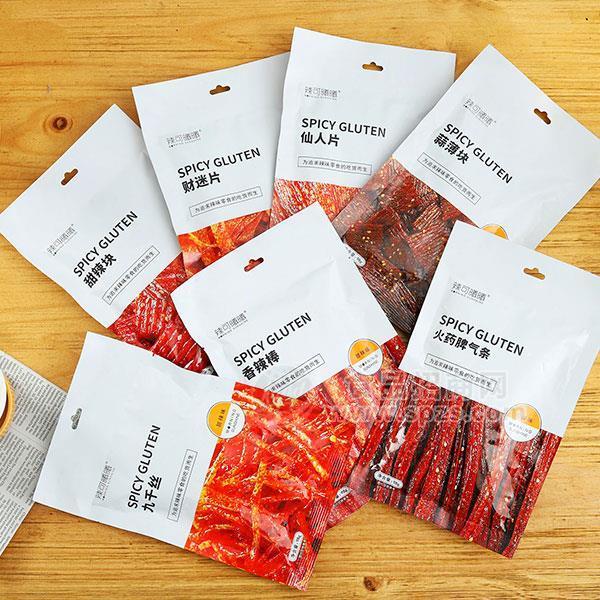 辣可曦曦休闲食品小零食辣条网红辣条大面筋辣条新品招商92g