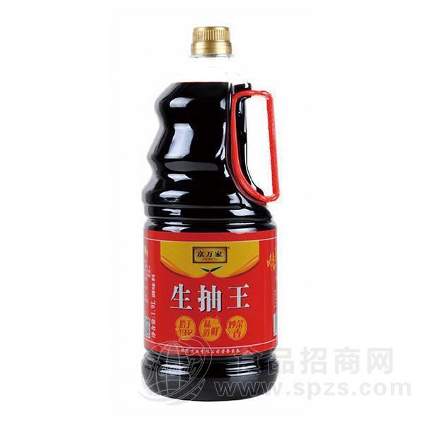 京万家 生抽王  调味品 1.9L