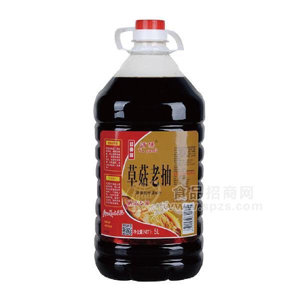淯陽 草菇老抽 调味品  液体复合调味汁 5L