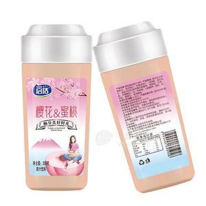 啟活 櫻花蜜桃 果汁飲料 330g