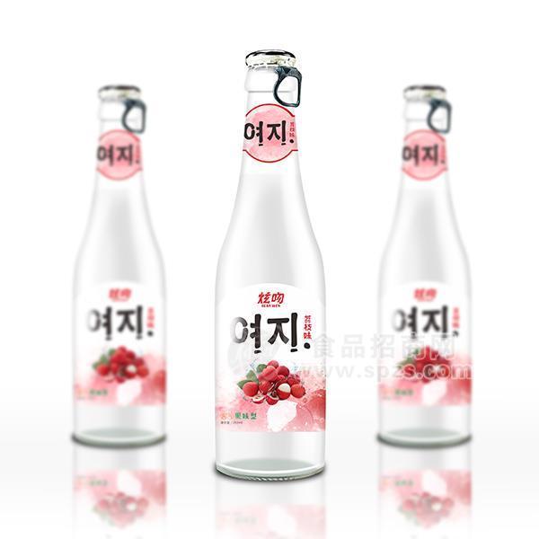 炫吻 荔枝味含气果味型碳酸饮料260ml