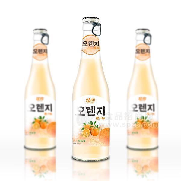 炫吻 橙汁味含气果味型碳酸饮料260ml