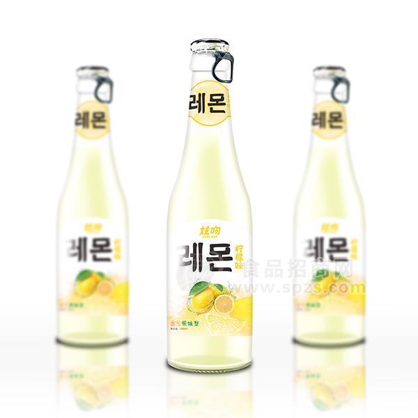 炫吻 柠檬味含气果味型碳酸饮料260ml