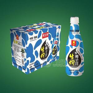 原生道 生榨青果椰子汁饮料 植物蛋白饮料招商 果肉型1kgx8瓶