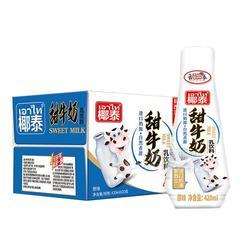椰泰甜牛奶 原味乳饮料420mlx20瓶