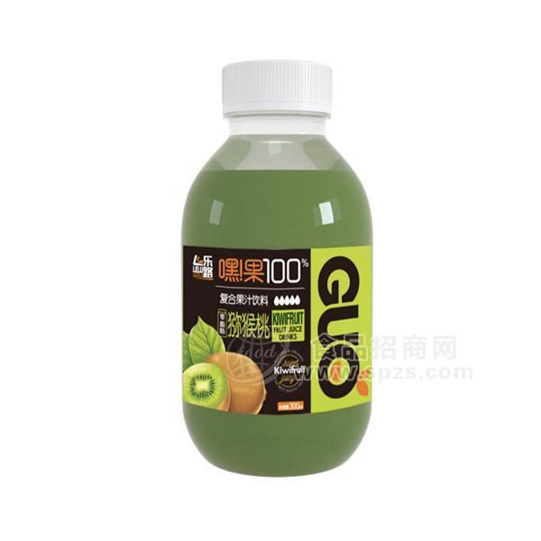 乐路 嘿果100  猕猴桃汁 猕猴桃复合果汁饮料新品招商300ml 
