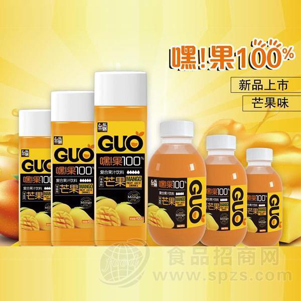 乐路 嘿果100 芒果汁 芒果味 复合果汁饮料新品招商夏季畅饮 