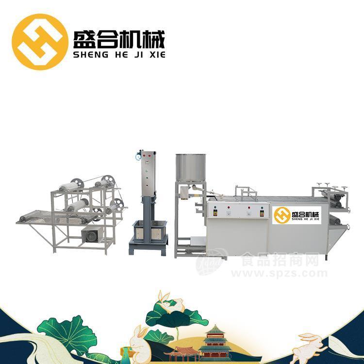德州不锈钢仿手工豆腐皮机 小型家庭豆腐皮机