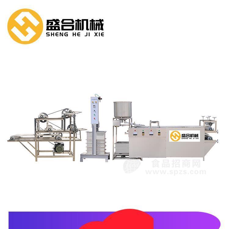 新鄉(xiāng)2020新仿手工豆腐皮機(jī) 手工半自動(dòng)豆腐皮機(jī)