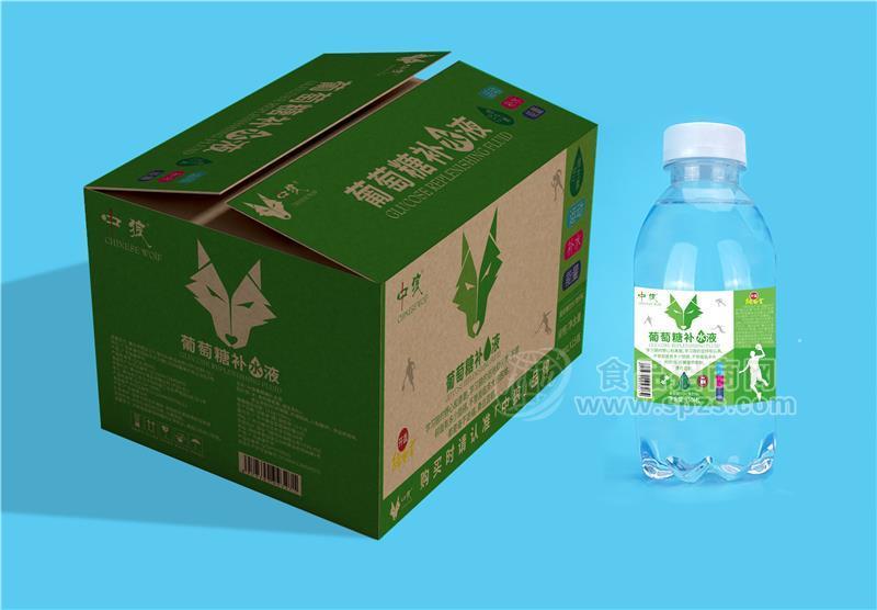 450ML中狼葡萄糖補(bǔ)水液（青檸味）飲料側(cè)面