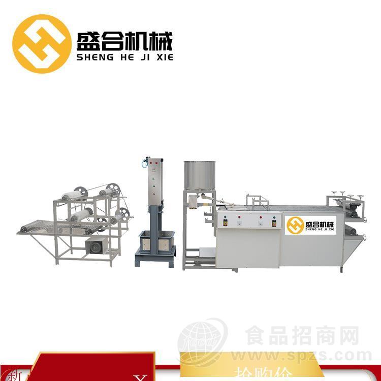 信阳新式仿手工豆腐皮机 酒店手工豆腐皮机
