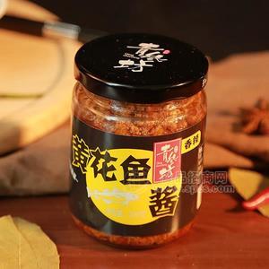香辣黄花鱼酱 海鲜调味酱 青参坊海鲜酱新品招商厂家直销200g