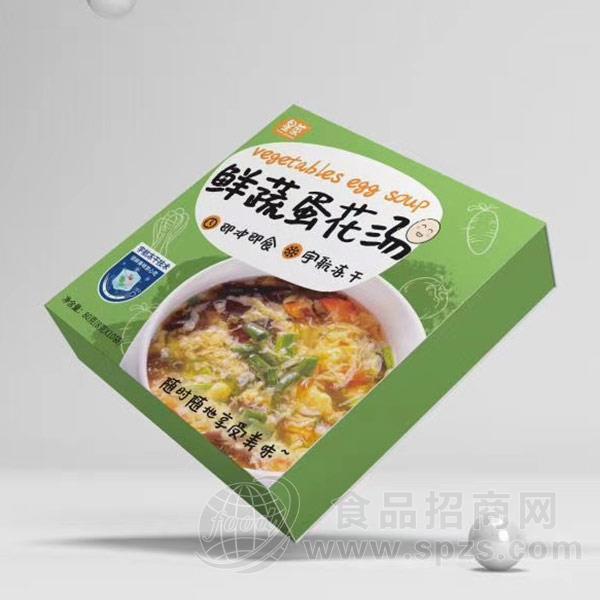 星菜 冻干鲜蔬蛋花汤 即冲即食蛋花汤 方便汤料新品招商
