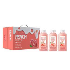 众口妙思慕雪  樱花桃复合果汁饮料400mlx15瓶