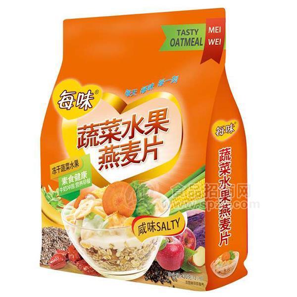 ·每味  咸味 蔬菜水果燕麦片 冲调食品 420g 