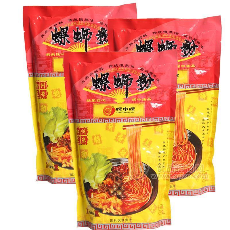 螺中螺濃郁螺香螺螄粉300g*3包招商