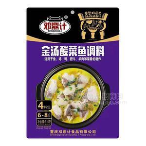 鄧鼎計(jì)金湯酸菜魚調(diào)料 餐飲316g