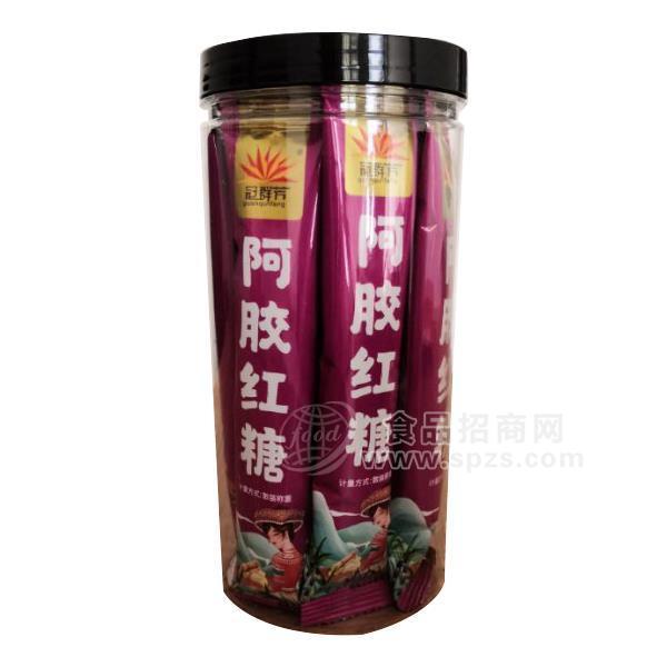 冠群芳产阿胶红糖 枣胶红糖 散装称重