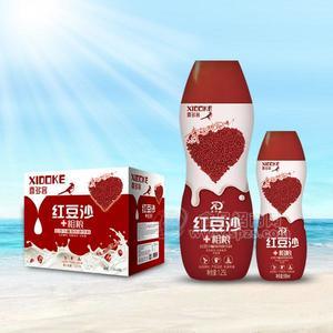 喜多客  红豆沙+粗粮 红豆沙植物饮料 风味饮料招商 1.25Lx6瓶
