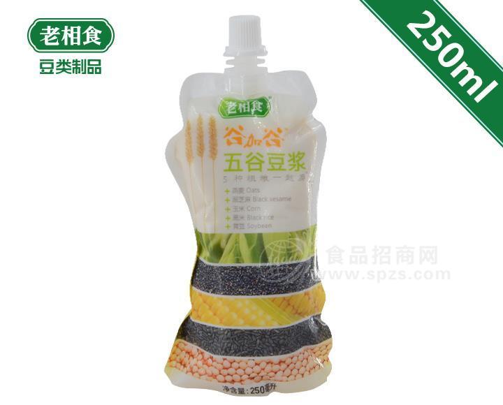 老相食植物蛋白饮品五谷豆浆袋装零售批发