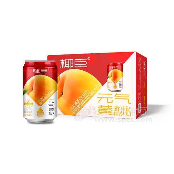 椰臣 箱裝元?dú)恻S桃果汁飲料 招商