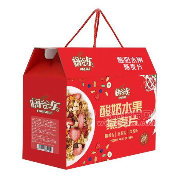 嗨谷乐 酸奶水果燕麦片礼盒装冲调类