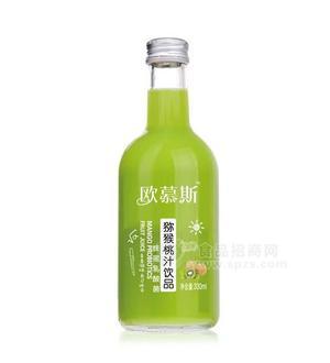 歐慕斯 獼猴桃汁飲品 330g瓶裝 蜂蜜乳酸菌