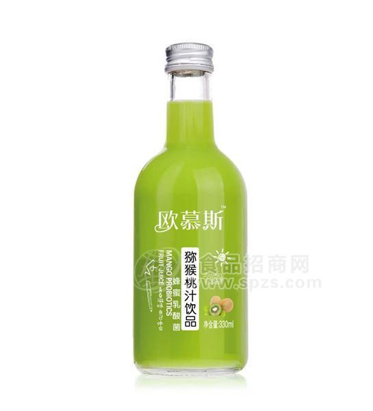 歐慕斯 獼猴桃汁飲品 330g瓶裝 蜂蜜乳酸菌