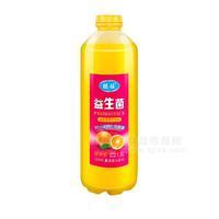 聰旺 益生菌發(fā)酵果汁飲料 甜橙味果汁  橙味飲料新品招商1.5L