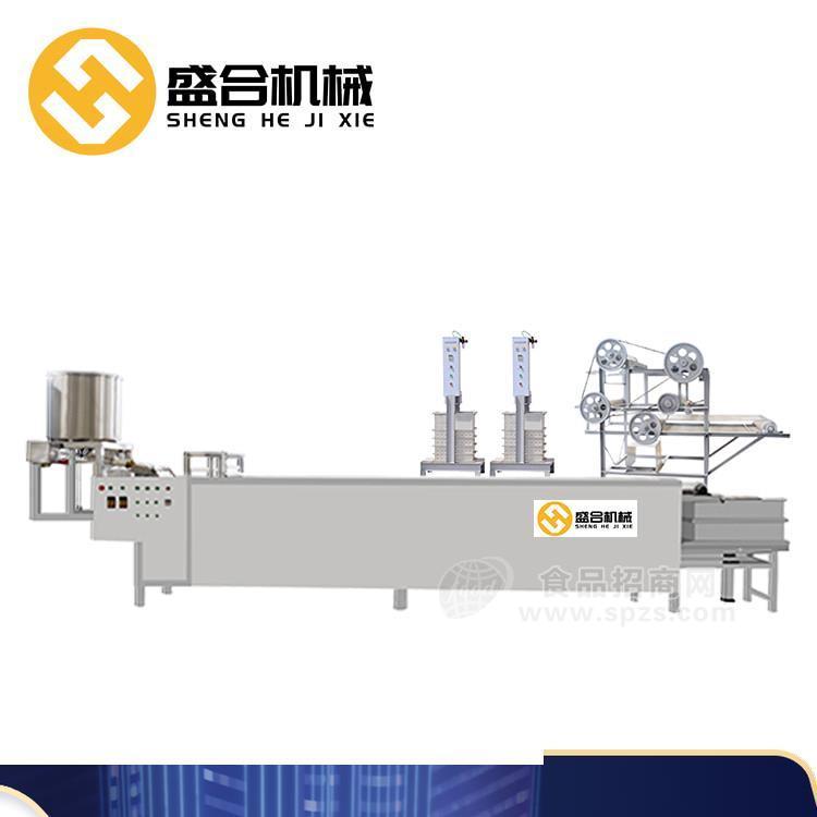 临沂不锈钢仿手工豆腐皮机 新一代全自动豆腐皮机