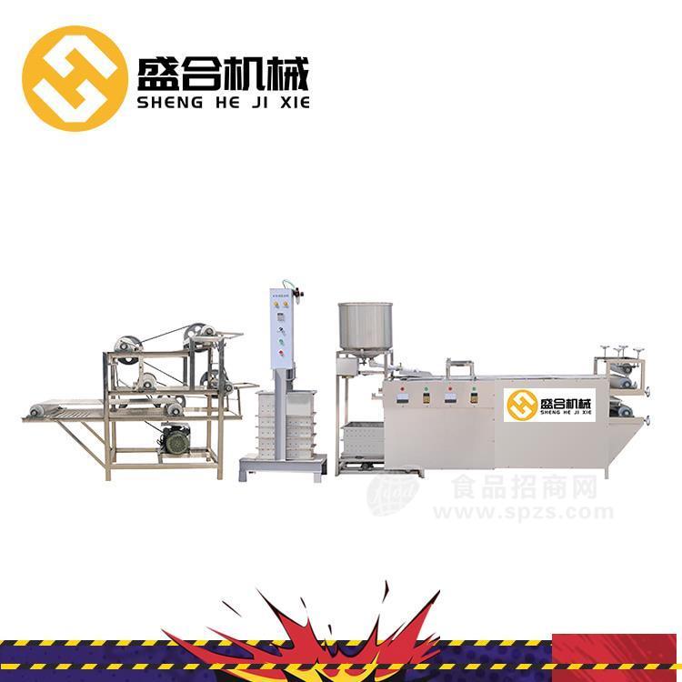 聊城大型仿手工豆腐皮机 豆腐皮机一体