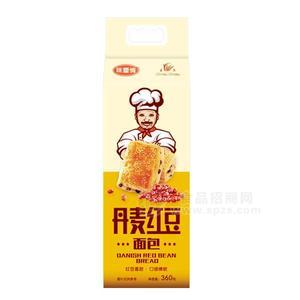 味蕾情丹麥紅豆面包 烘焙食品360g