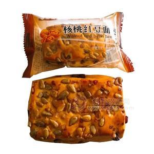 核桃红豆面枣糕 糕点 面包