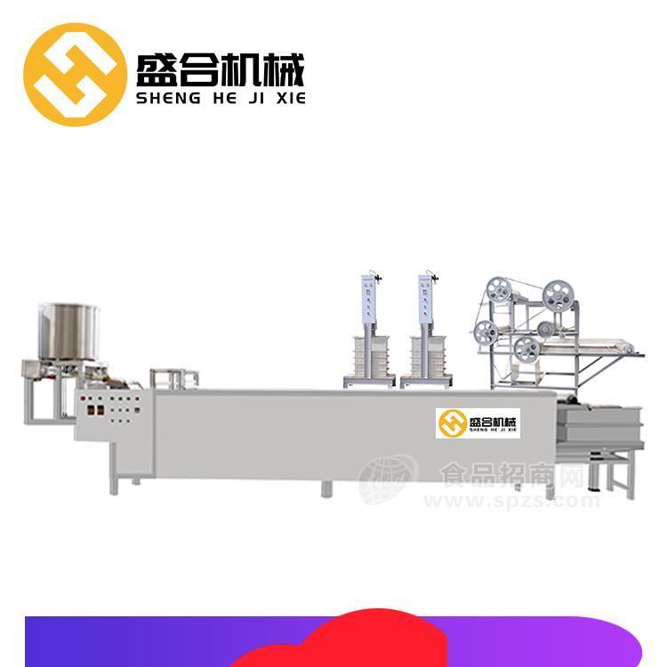 南陽第六代全自動豆腐皮機(jī) 新式仿手工豆腐皮機(jī)