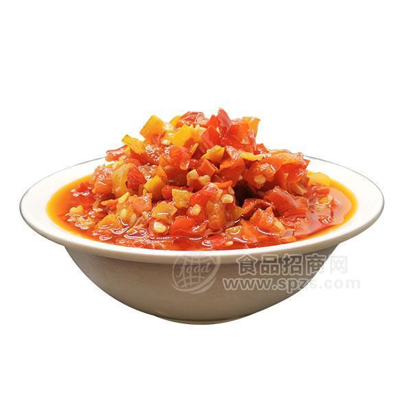 ·唐恰恰双色脆脆椒 半固态调味品实物图 