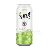 依侖 愛粒多葡萄果粒果汁飲料500ml