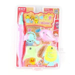 臻聪茗粉色海洋鱼玩具糖果 儿童零食