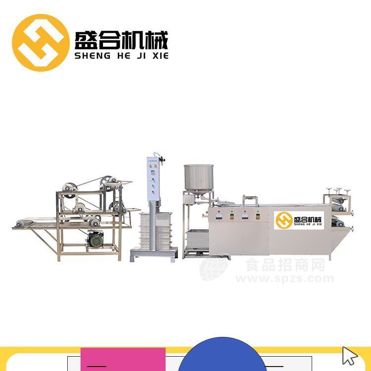 青島豆腐皮機(jī)商用全自動(dòng) 大型仿手工豆腐皮機(jī)